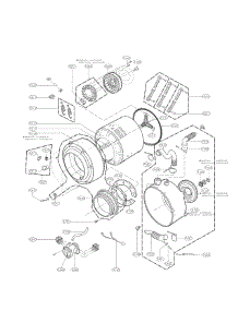 Drum And Tub Parts parts for Lg Washer WM2016CW/00 from AppliancePartsPros.com
