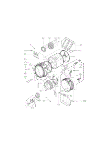 Drum And Tub Parts parts for Lg Washer WM3370HVA/00 from AppliancePartsPros.com