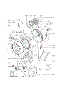 Dispenser Assembly Parts parts for Lg Washer WM1377HW from AppliancePartsPros.com