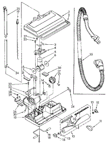 Power-Mate parts for Kenmore Vacuum 116.2035081 (1162035081, 116 2035081) from AppliancePartsPros.com