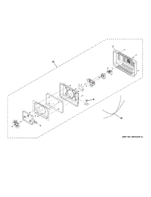 Convection Fan parts for Ge Microwave CEB515P3M1DS from AppliancePartsPros.com