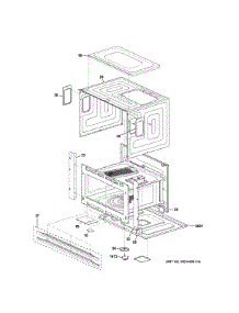 Oven Cavity Parts parts for Ge Microwave CSB9120SJ4SS from AppliancePartsPros.com