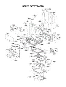 Upper Cavity Parts parts for Kenmore Range 721.76033610 (72176033610, 721 76033610) from AppliancePartsPros.com