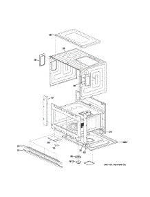 Oven Cavity Parts parts for Ge Microwave CWB7030SL1SS from AppliancePartsPros.com