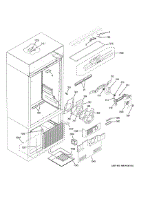 Controls & Components parts for Ge Refrigerator ZIP360NHC from AppliancePartsPros.com