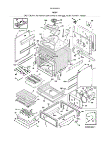 Body parts for Kenmore Range 790.92583512 (79092583512, 790 92583512) from AppliancePartsPros.com