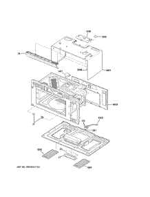 Oven Cavity Parts parts for Ge Microwave ZSA1201J3SS from AppliancePartsPros.com