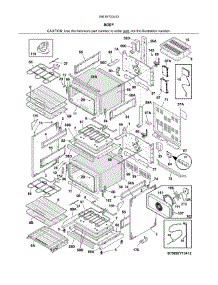 Body parts for Kenmore Range 790.97723412 (79097723412, 790 97723412) from AppliancePartsPros.com