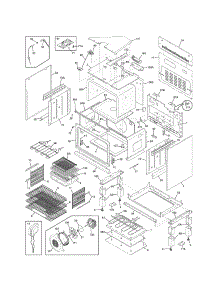 Body parts for Kenmore Range 790.79623701 (79079623701, 790 79623701) from AppliancePartsPros.com