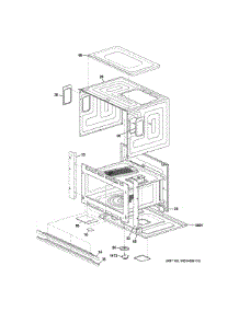 Oven Cavity Parts parts for Ge Microwave ZSC1202J4SS from AppliancePartsPros.com
