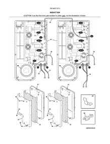 Burner parts for Kenmore Range 790.95073311 (79095073311, 790 95073311) from AppliancePartsPros.com