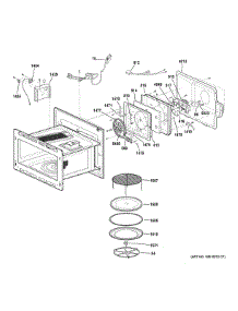 Interior Parts (1) parts for Ge Microwave PSB9100SF5SS from AppliancePartsPros.com