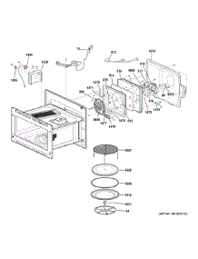 Interior Parts (1) parts for Ge Microwave PSB9100EF3ES from AppliancePartsPros.com