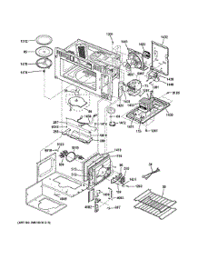 Interior Parts (1) parts for Ge Microwave ZSA1201J1SS from AppliancePartsPros.com