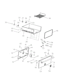 Drawer parts for Kenmore Warming Rawer 790.48003604 (79048003604, 790 48003604) from AppliancePartsPros.com