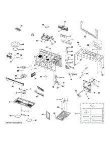 Oven Cavity Parts parts for Ge Microwave JVM7195SK3SS from AppliancePartsPros.com