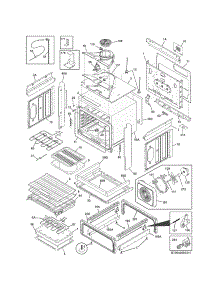 Body parts for Kenmore Range 790.42603312 (79042603312, 790 42603312) from AppliancePartsPros.com