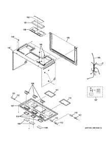 Interior Parts parts for Ge Microwave PVM9005SJ2SS from AppliancePartsPros.com