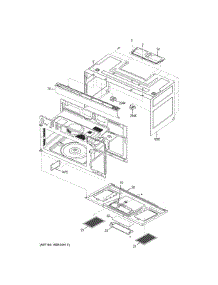 Oven Cavity Parts parts for Ge Microwave JVM3162RJ3SS from AppliancePartsPros.com