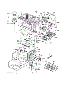 Interior Parts (1) parts for Ge Microwave PSA9120SF1SS from AppliancePartsPros.com