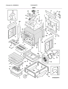Body parts for Frigidaire Range FGES3065PFK from AppliancePartsPros.com