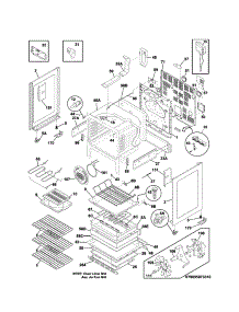 Body parts for Kenmore Range 790.95073310 (79095073310, 790 95073310) from AppliancePartsPros.com