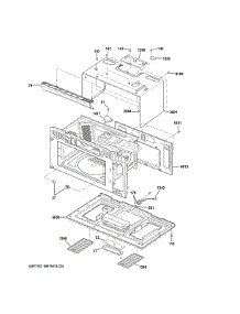 Oven Cavity Parts parts for Ge Microwave PSA9120SF3SS from AppliancePartsPros.com