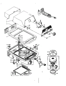 Unit Parts parts for Kenmore Vacuum 116.1670-1 (1161670-1, 116 1670-1) from AppliancePartsPros.com