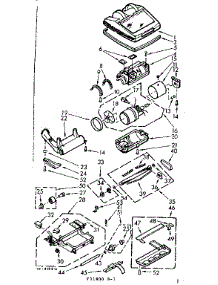 Vacuum Cleaner Parts parts for Kenmore Vacuum 116.31800 (11631800, 116 31800) from AppliancePartsPros.com