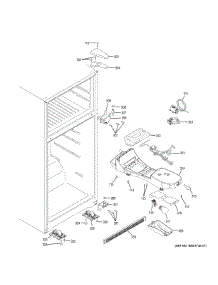 Fresh Food Section parts for Ge Refrigerator GTS18FGLBBB from AppliancePartsPros.com