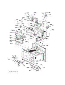Interior Parts (2) parts for Ge Microwave ZSC1001J3SS from AppliancePartsPros.com