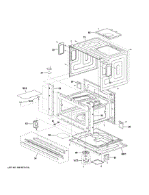 Oven Cavity Parts parts for Ge Microwave PSB9240SF4SS from AppliancePartsPros.com