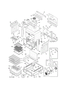 Body parts for Kenmore Range 790.45013101 (79045013101, 790 45013101) from AppliancePartsPros.com