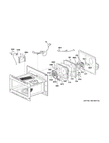 Interior Parts (1) parts for Ge Microwave ZSC1202J3SS from AppliancePartsPros.com