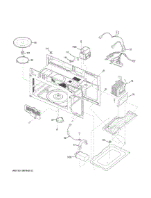 Interior Parts (1) parts for Ge Microwave JVM3162RJ1SS from AppliancePartsPros.com