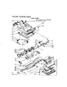 Nozzle And Motor Assembly parts for Kenmore Vacuum 116.38800 (11638800, 116 38800) from AppliancePartsPros.com