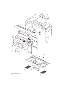 Oven Cavity Parts parts for Ge Microwave JNM3163RJ1SS from AppliancePartsPros.com