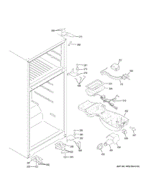 Fresh Food Section parts for Ge Refrigerator GTS16GTHLRBB from AppliancePartsPros.com