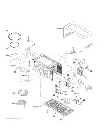 Oven Cavity Parts parts for Ge Microwave CEB1599ELDS from AppliancePartsPros.com