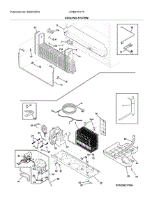 Cooling System parts for Frigidaire Refrigerator LFHB2751TF5 from AppliancePartsPros.com