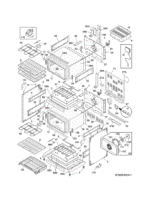 Body parts for Kenmore Range 790.97403411 (79097403411, 790 97403411) from AppliancePartsPros.com