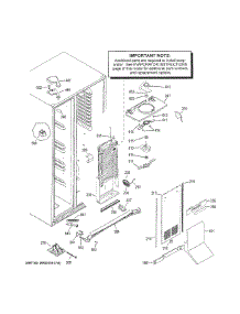 Freezer Section parts for Ge Refrigerator PSS28KSHGCSS from AppliancePartsPros.com
