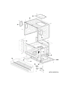 Oven Cavity Parts parts for Ge Microwave PWB7027EL1ES from AppliancePartsPros.com