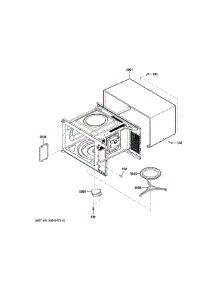 Oven Cavity Parts parts for Ge Microwave JES1456DS3BB from AppliancePartsPros.com