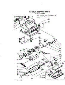 Nozzle And Motor Assembly parts for Kenmore Vacuum 116.35801 (11635801, 116 35801) from AppliancePartsPros.com