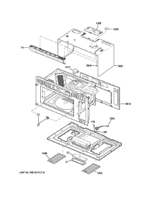 Oven Cavity Parts parts for Ge Microwave ZSA1202J1SS from AppliancePartsPros.com