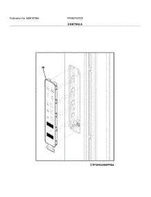 Controls parts for Frigidaire Refrigerator FFHN2750TS3 from AppliancePartsPros.com