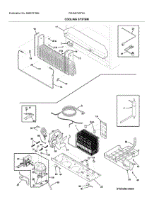 System parts for Frigidaire Refrigerator FFHN2750TS3 from AppliancePartsPros.com