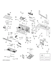 Oven Cavity Parts parts for Ge Microwave PVM9215SF2SS from AppliancePartsPros.com