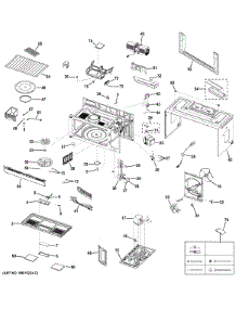 Oven Cavity Parts parts for Ge Microwave PVM9195DF1CC from AppliancePartsPros.com